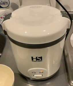 HOME SWANよこやま炊飯器ミニ炊き上がりオレンジLED表示